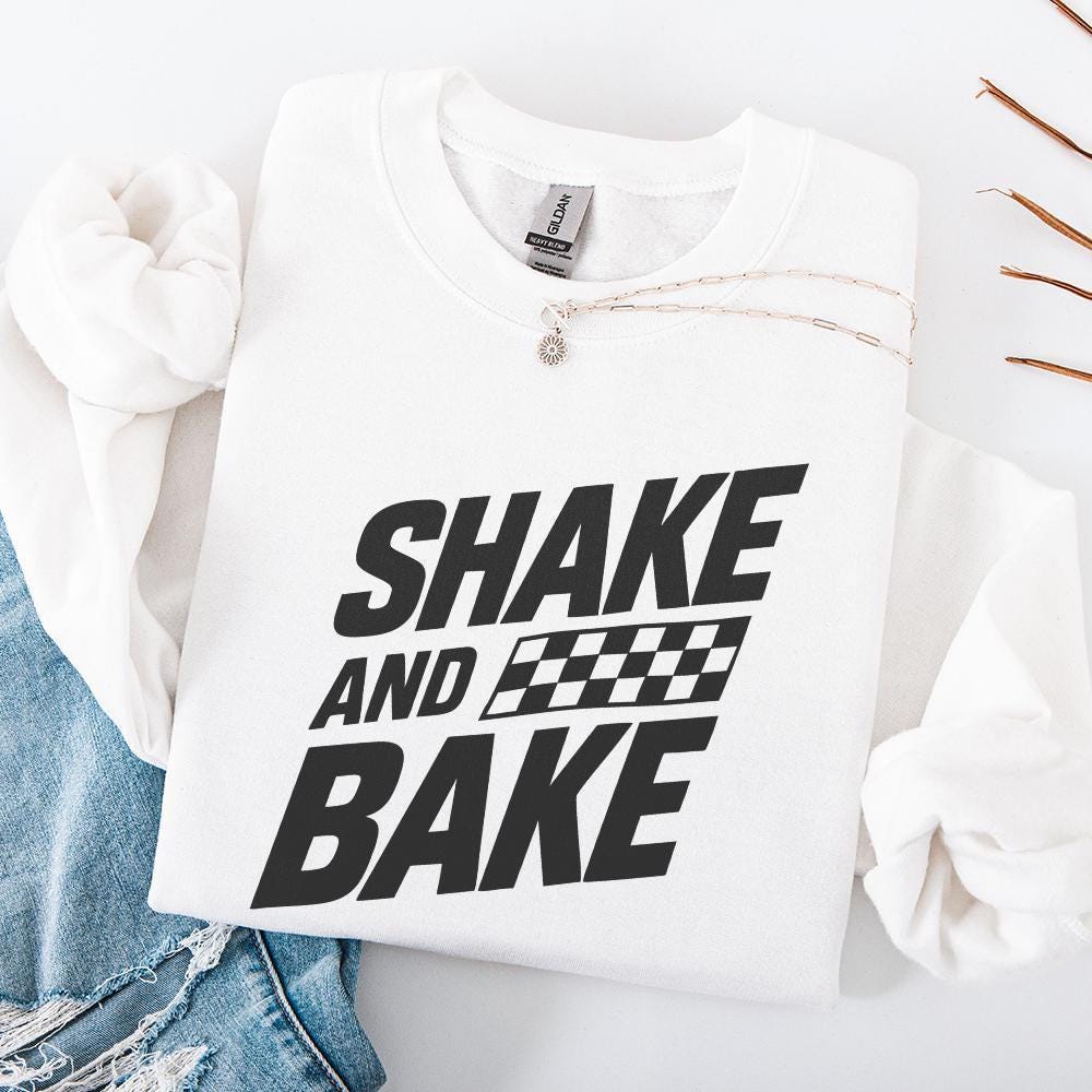 Shake And Bake PNG, Racing Checkered Flag - 300 DPI Design for T-Shirt