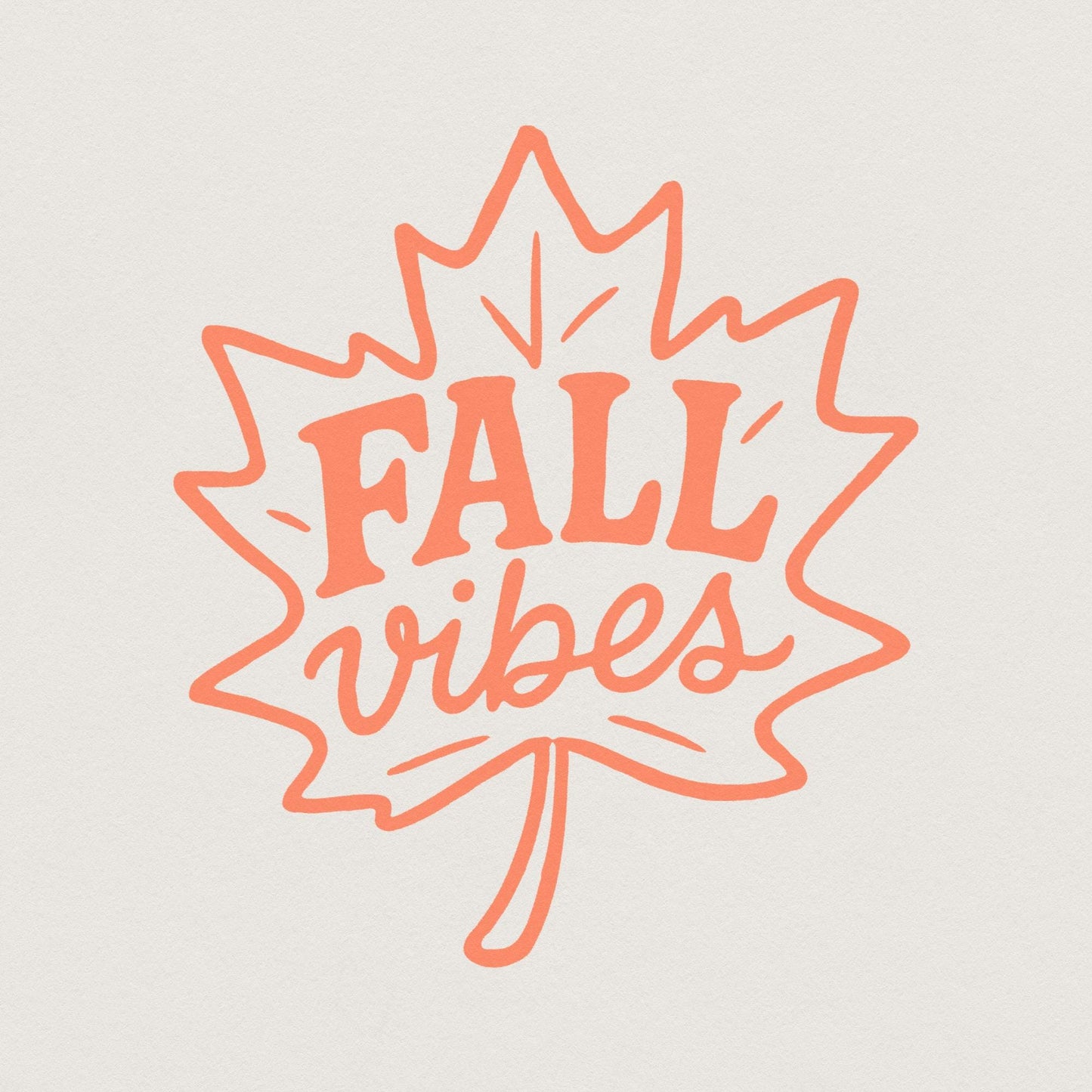 Fall Vibes PNG, Autumn Digital Download - 300 DPI Design for T-Shirt