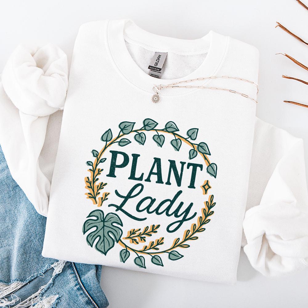Plant Lady PNG, Botanical PNG for Plant Lover - 300 DPI Design for T-Shirt