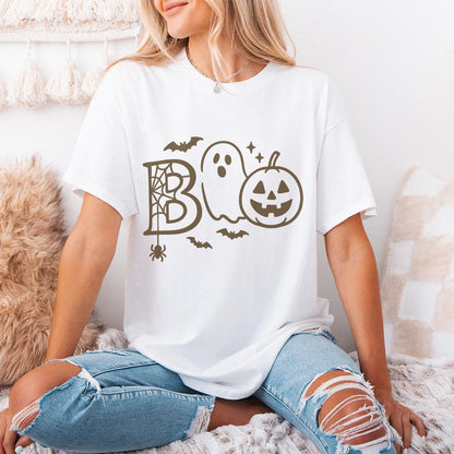 Boo PNG, Cute Halloween PNG - 300 DPI Design for T-Shirt