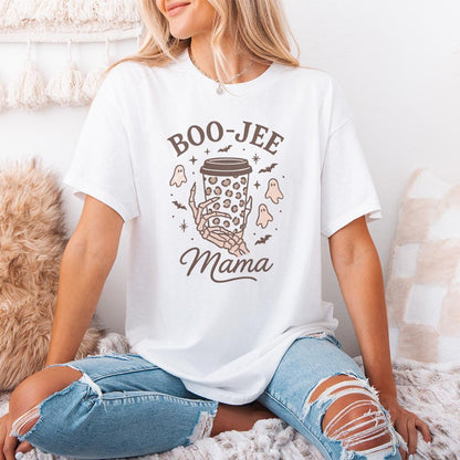 Boo-Jee Mama PNG, Spooky Mama PNG - 300 DPI Design for T-Shirt