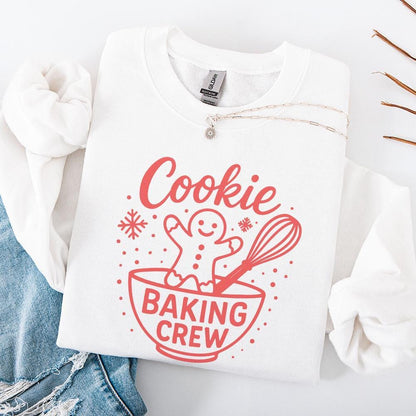 Cookie Baking Crew PNG, Christmas Baking - 300 DPI Design for T-Shirt