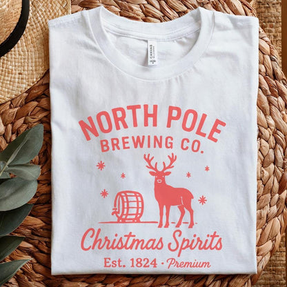 North Pole Brewing Co. Christmas Spirits PNG, Reindeer Holiday PNG - 300