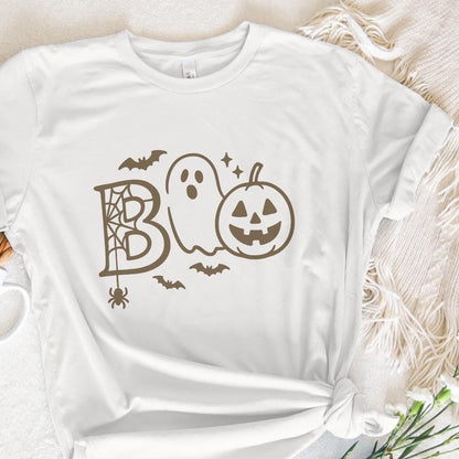 Boo PNG, Cute Halloween PNG - 300 DPI Design for T-Shirt