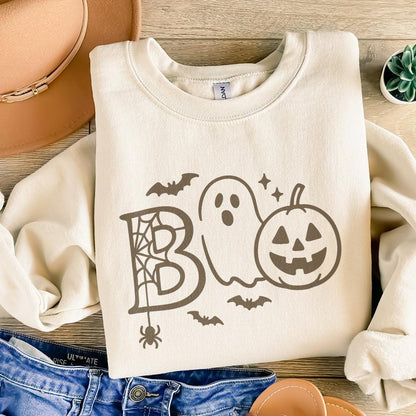 Boo PNG, Cute Halloween PNG - 300 DPI Design for T-Shirt