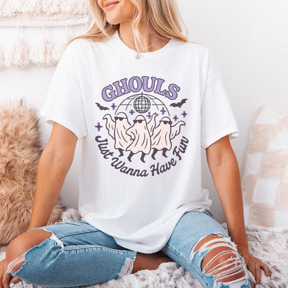 Ghouls Just Wanna Have Fun PNG, Halloween PNG - 300 DPI Design for T-Shirt