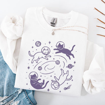 Space Cat PNG, Cat PNG - 300 DPI Design for T-Shirt