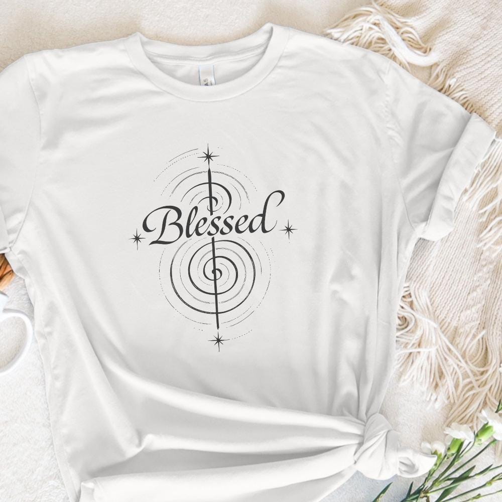 Blessed Modern Faith PNG, Inspirational Art PNG - 300 DPI Design for