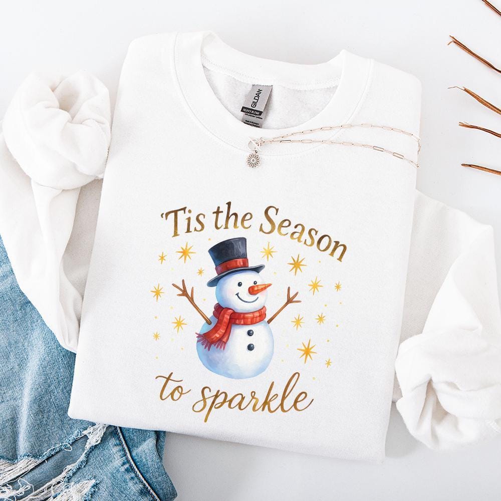 Tis The Season To Sparkle PNG, Christmas Shirt Digital Download - 300 DPI
