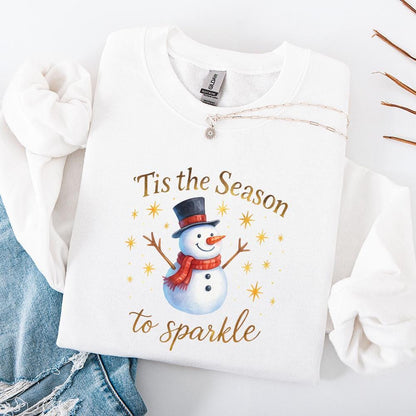 Tis The Season To Sparkle PNG, Christmas Shirt Digital Download - 300 DPI