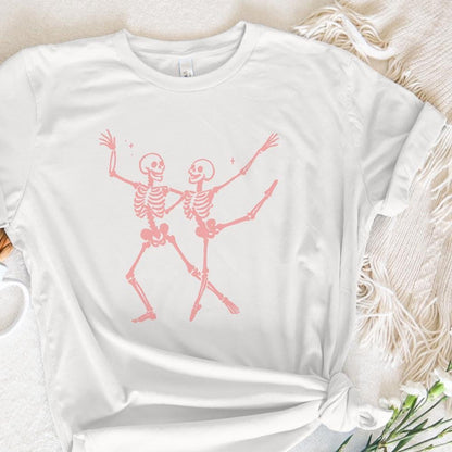 Dancing Skeletons PNG, Halloween PNG - 300 DPI Design for T-Shirt