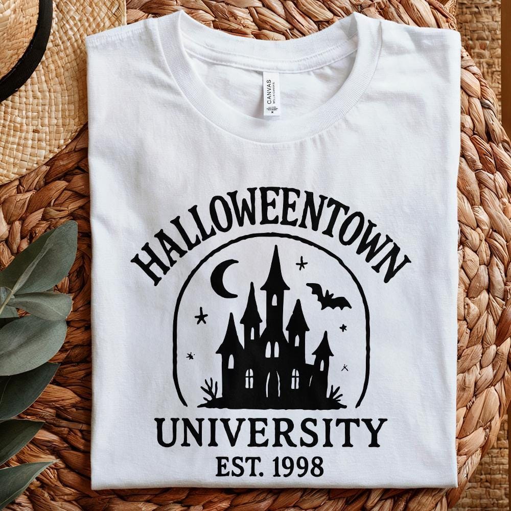 Halloweentown University Est. 1998 PNG, Spooky Halloween PNG - 300 DPI