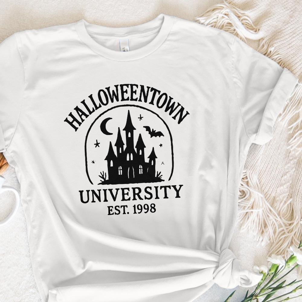 Halloweentown University Est. 1998 PNG, Spooky Halloween PNG - 300 DPI