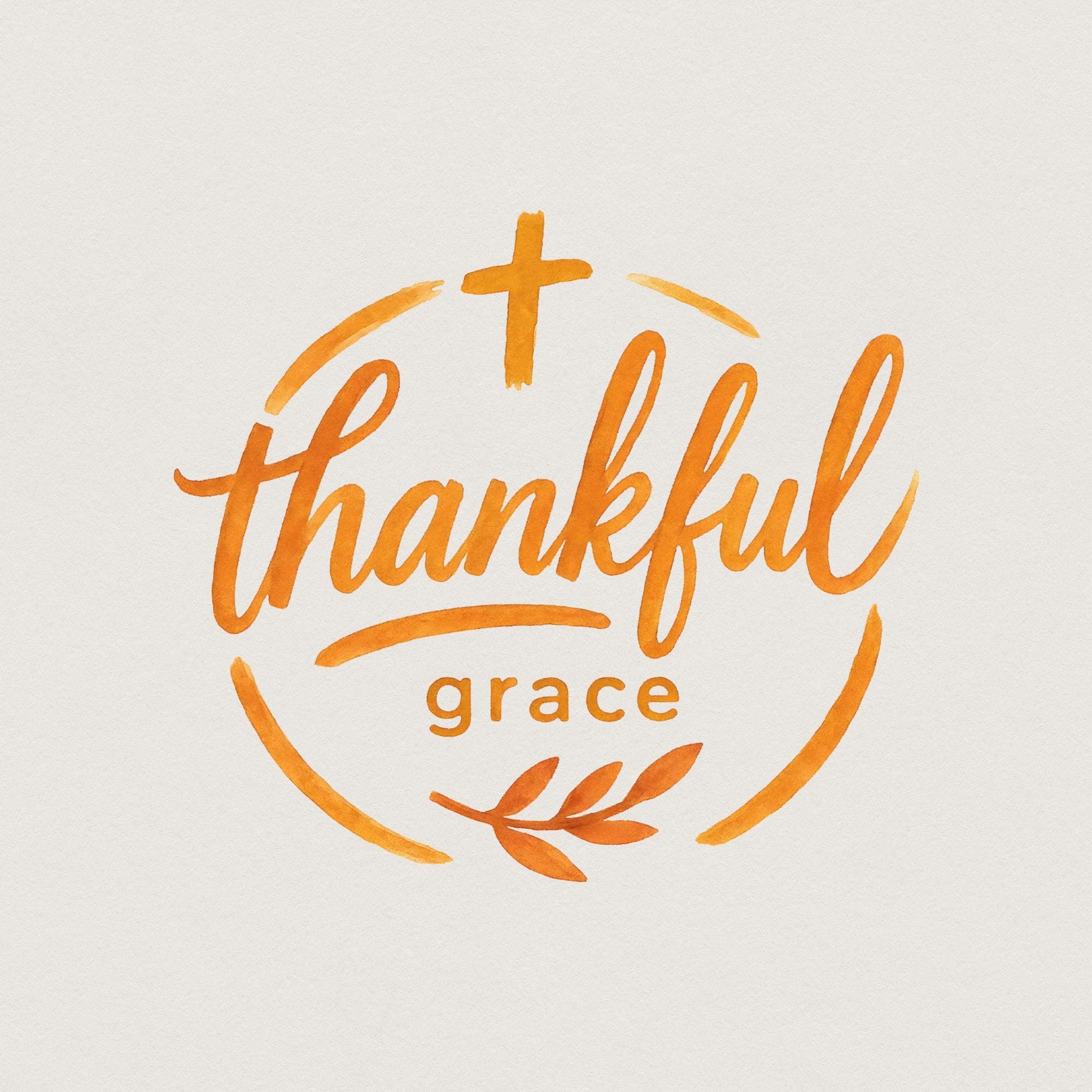 Thankful Grace PNG, Thanksgiving Shirt PNG - 300 DPI Design for T-Shirt