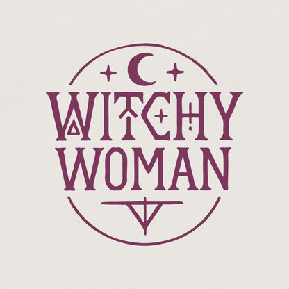 Witchy Woman PNG, Mystical Boho Halloween PNG - 300 DPI Design for T-Shirt