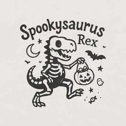 Spookysaurus Rex PNG, Cute Halloween Dinosaur Digital Download - 300 DPI