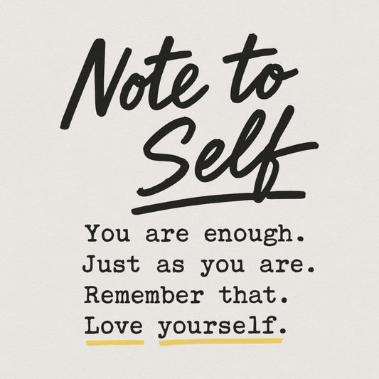 Note To Self PNG Digital Download, Motivational Sublimation - 300 DPI