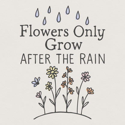 Spring Flowers Png Designs, Mental Health Sublimation Designs - 300 DPI