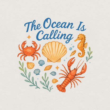 Summer png, Coastal Aesthetic - 300 DPI Design for T-Shirt