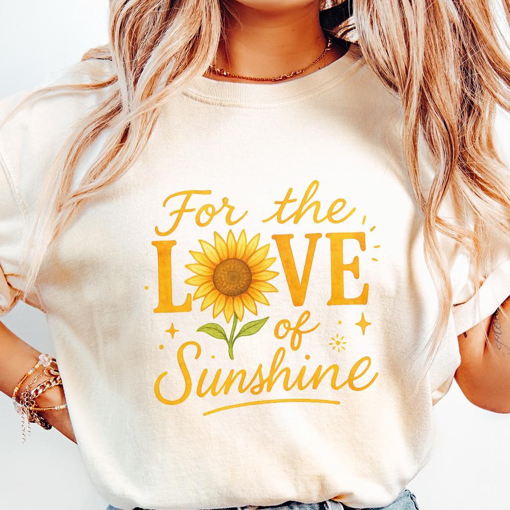 Love Sunshine PNG, Sublimation Design - 300 DPI Design for T-Shirt