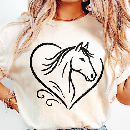 Horse png, Horse Clipart - 300 DPI Design for T-Shirt