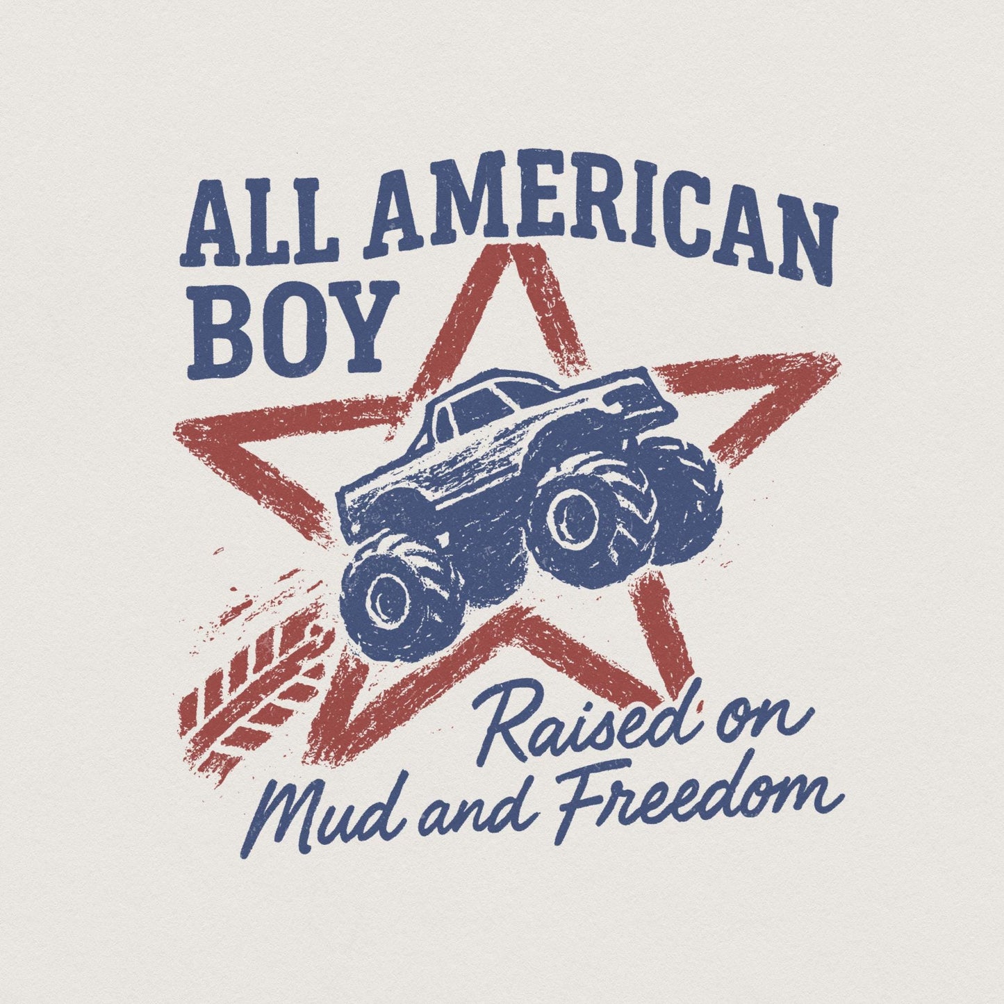 All American Boy PNG, Boys 4th of July PNG - 300 DPI Design for T-Shirt