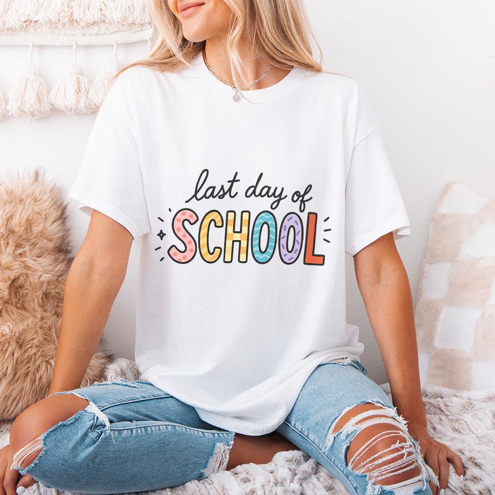 Coquette Last Day of School PNG, Teacher Appreciation - 300 DPI Design