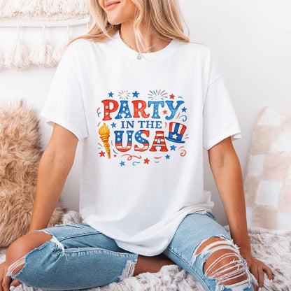 Retro 4th of July Sublimation, Independence Day PNG - 300 DPI Design for