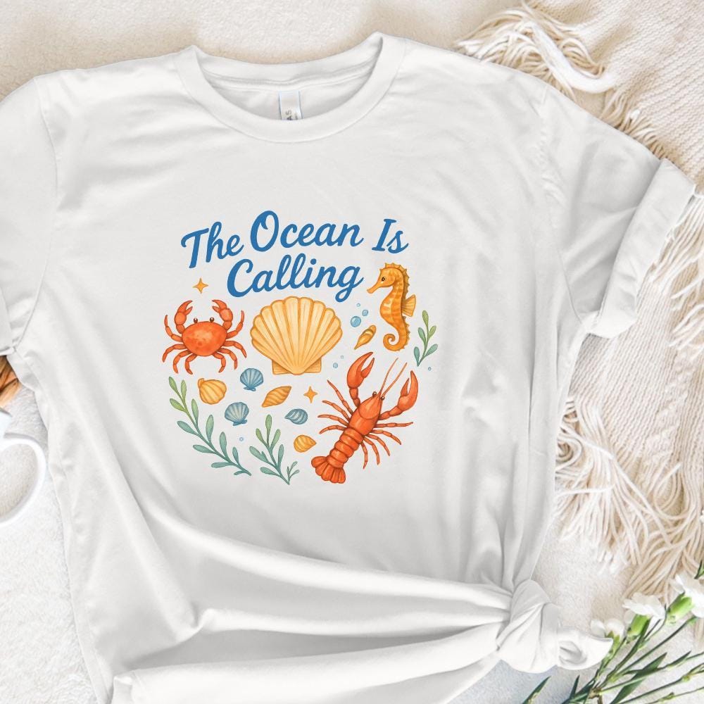 Summer png, Coastal Aesthetic - 300 DPI Design for T-Shirt