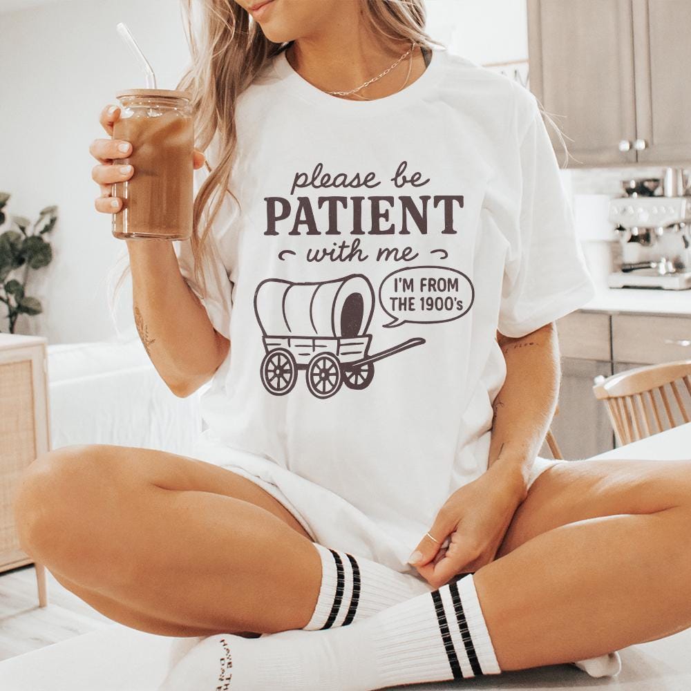 Funny Retro T-Shirt Graphic PNG, Vintage Design - 300 DPI Design for