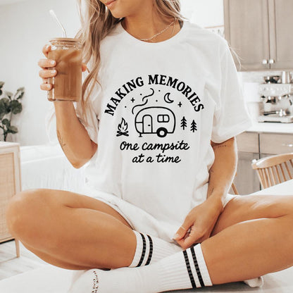 Making Memories One Campsite at a Time PNG, Camping png - 300 DPI Design