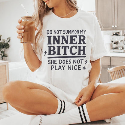 Inner Bitch png, Adult Humor png - 300 DPI Design for T-Shirt