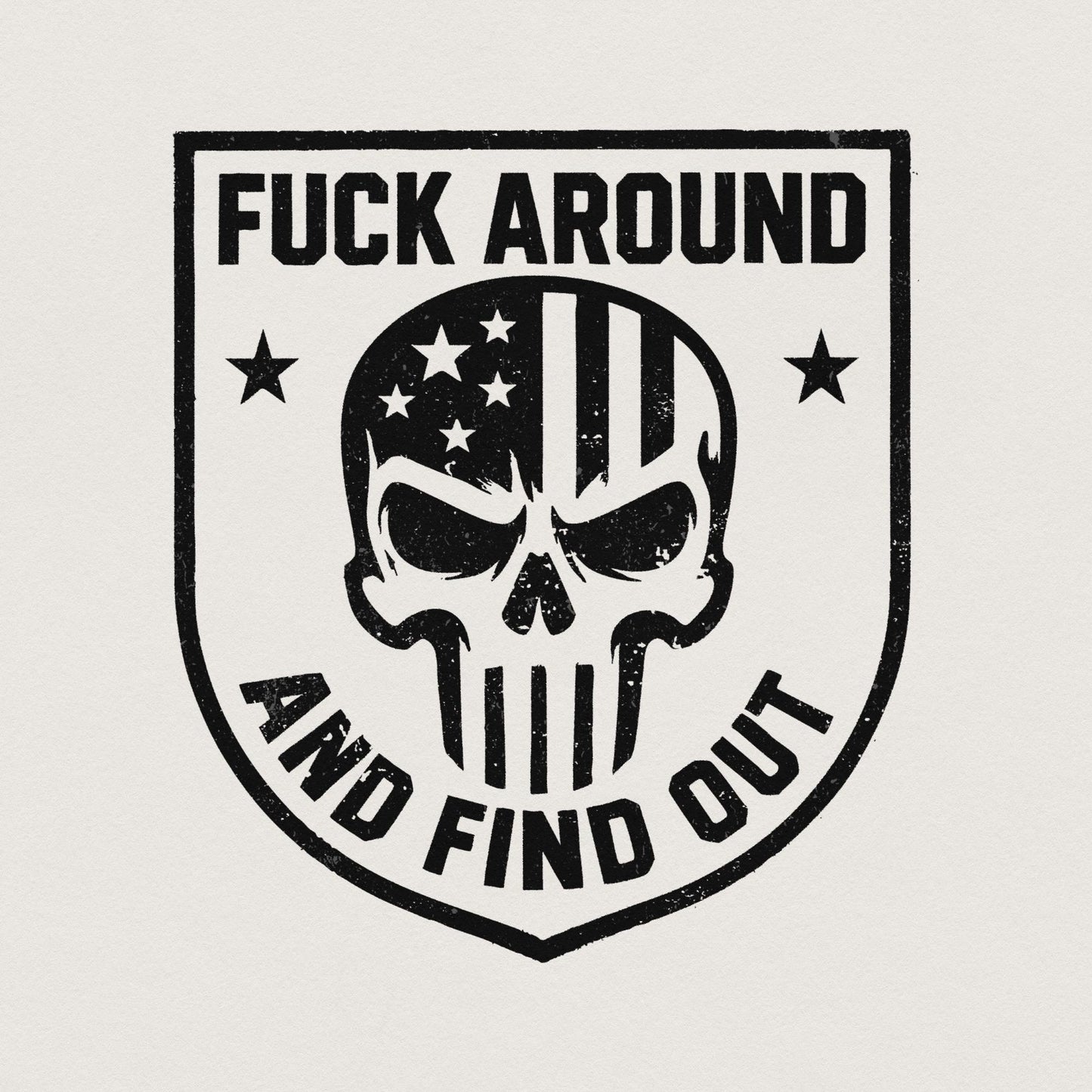 FAAFO Flag png, Punisher Skull png - 300 DPI Design for T-Shirt