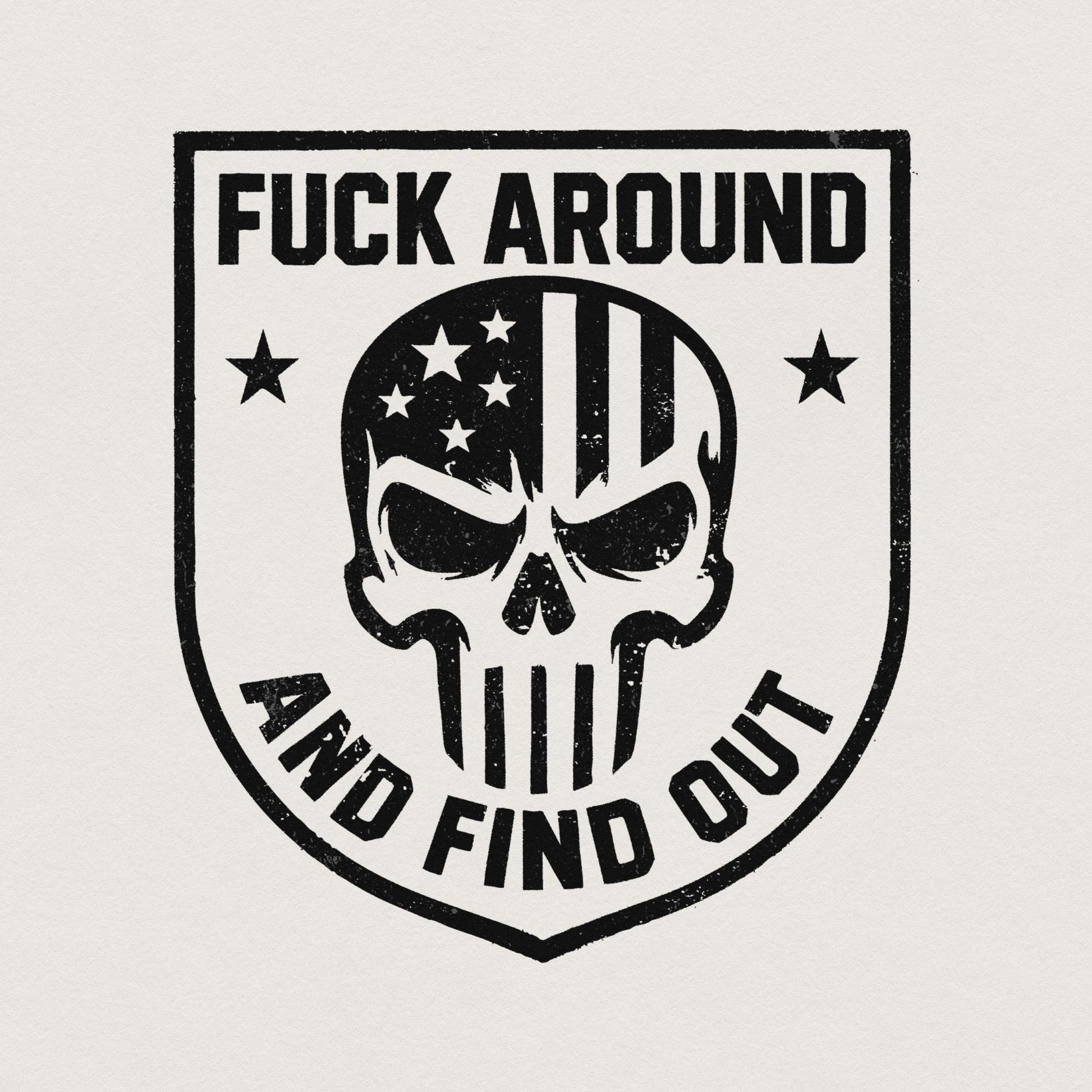 FAAFO Flag png, Punisher Skull png - 300 DPI Design for T-Shirt