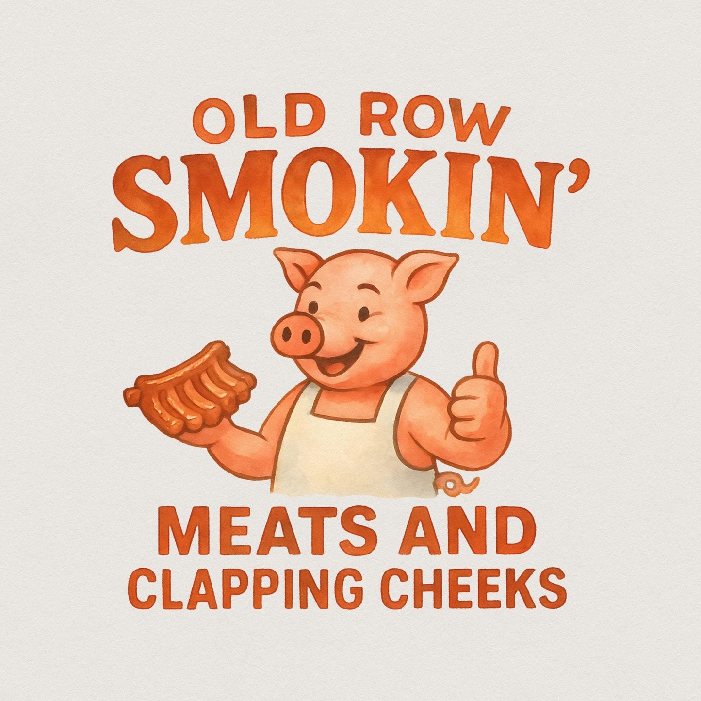 BBQ Enthusiasts Png, Funny Smokin' Meats Design - 300 DPI Design for
