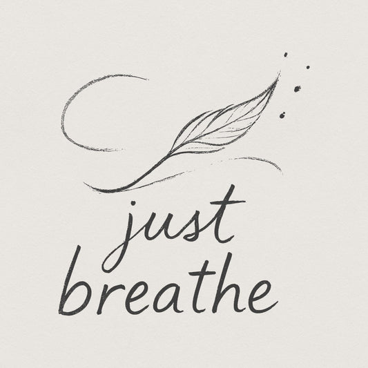 Just Breathe Dandelion png, Digital Download - 300 DPI Design for T-Shirt