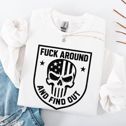 FAAFO Flag png, Punisher Skull png - 300 DPI Design for T-Shirt
