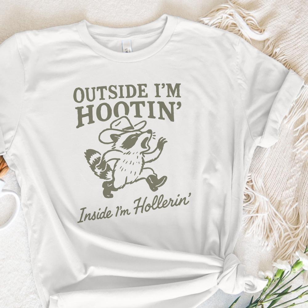 Trash Panda Raccoon, Cowboy Raccoon - 300 DPI Design for T-Shirt