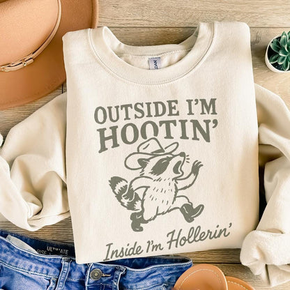 Trash Panda Raccoon, Cowboy Raccoon - 300 DPI Design for T-Shirt