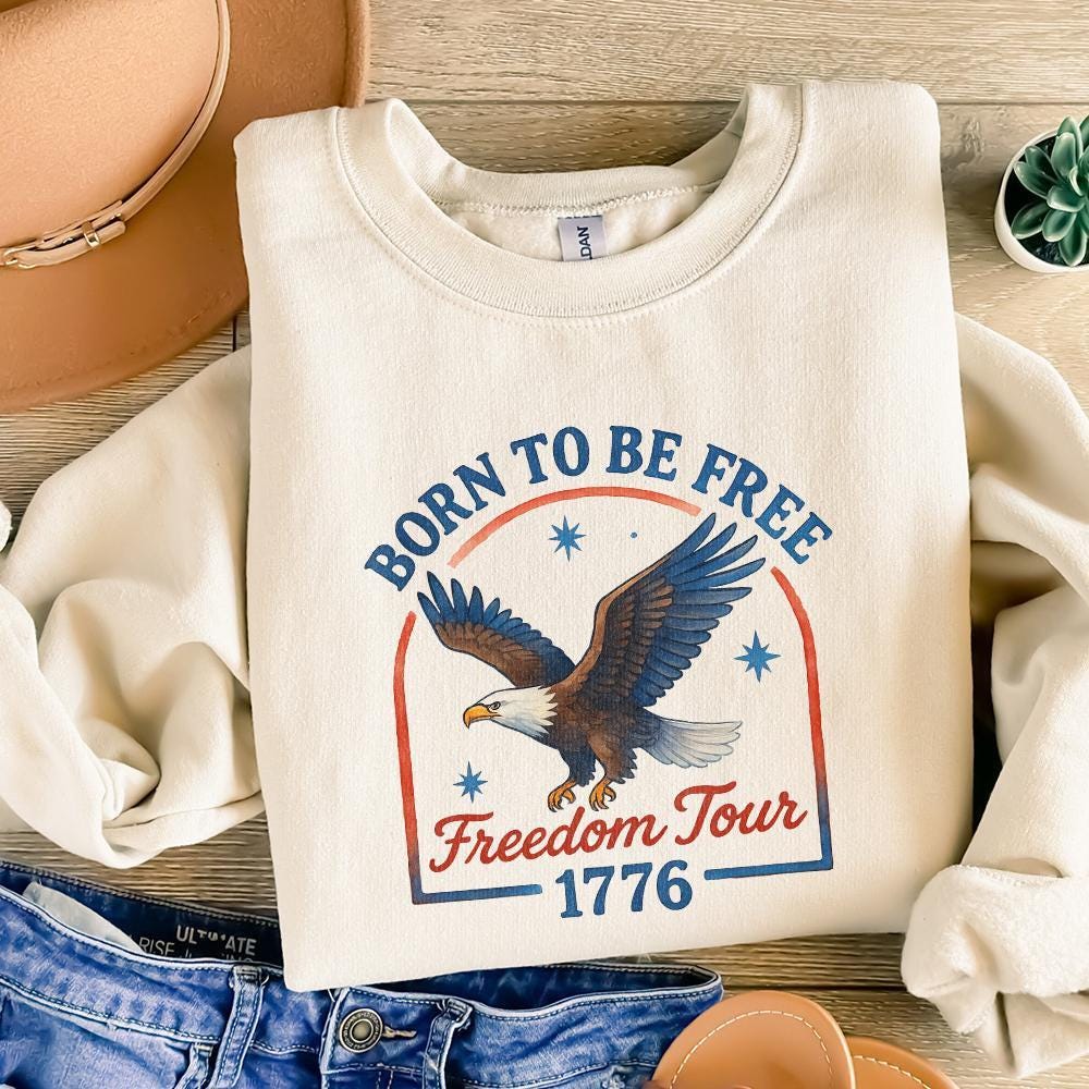 Retro 4th Of July PNG, Independence Day Sublimation Design - 300 DPI