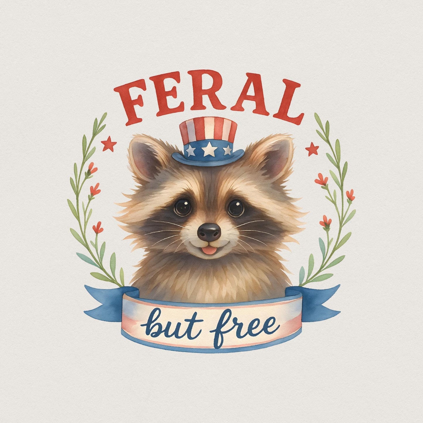 July 4th Highland Cow PNG, Sublimation Design Digital File - 300 DPI