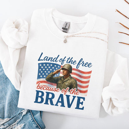 Land of the Free PNG, Patriotic Sublimation Design - 300 DPI Design for