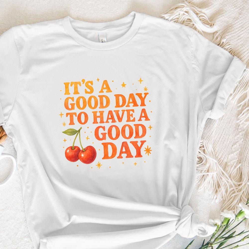 It’s a Good Day to Have a Good Day PNG, Groovy Vibes Retro Digital