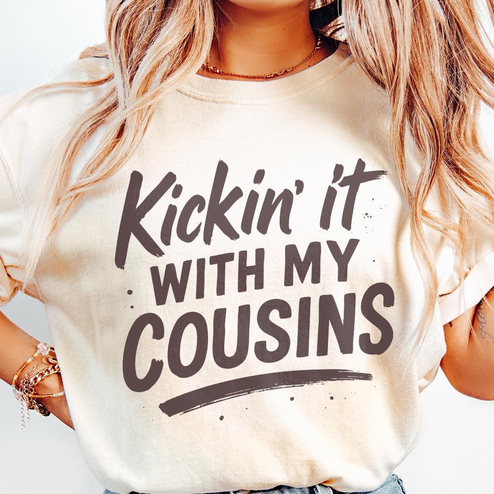 Family Reunion png, Cousin png - 300 DPI Design for T-Shirt