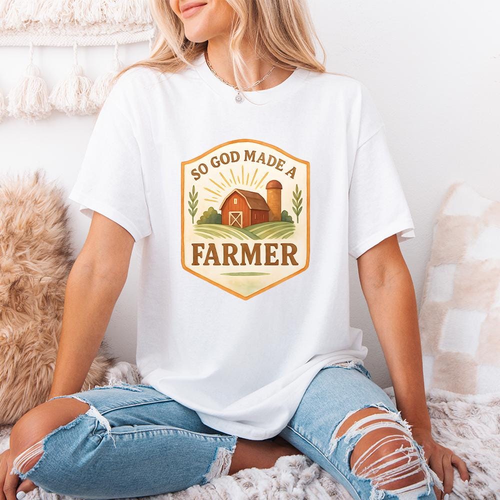 Farm PNG, Boho Floral DTF Shirts - 300 DPI Design for T-Shirt