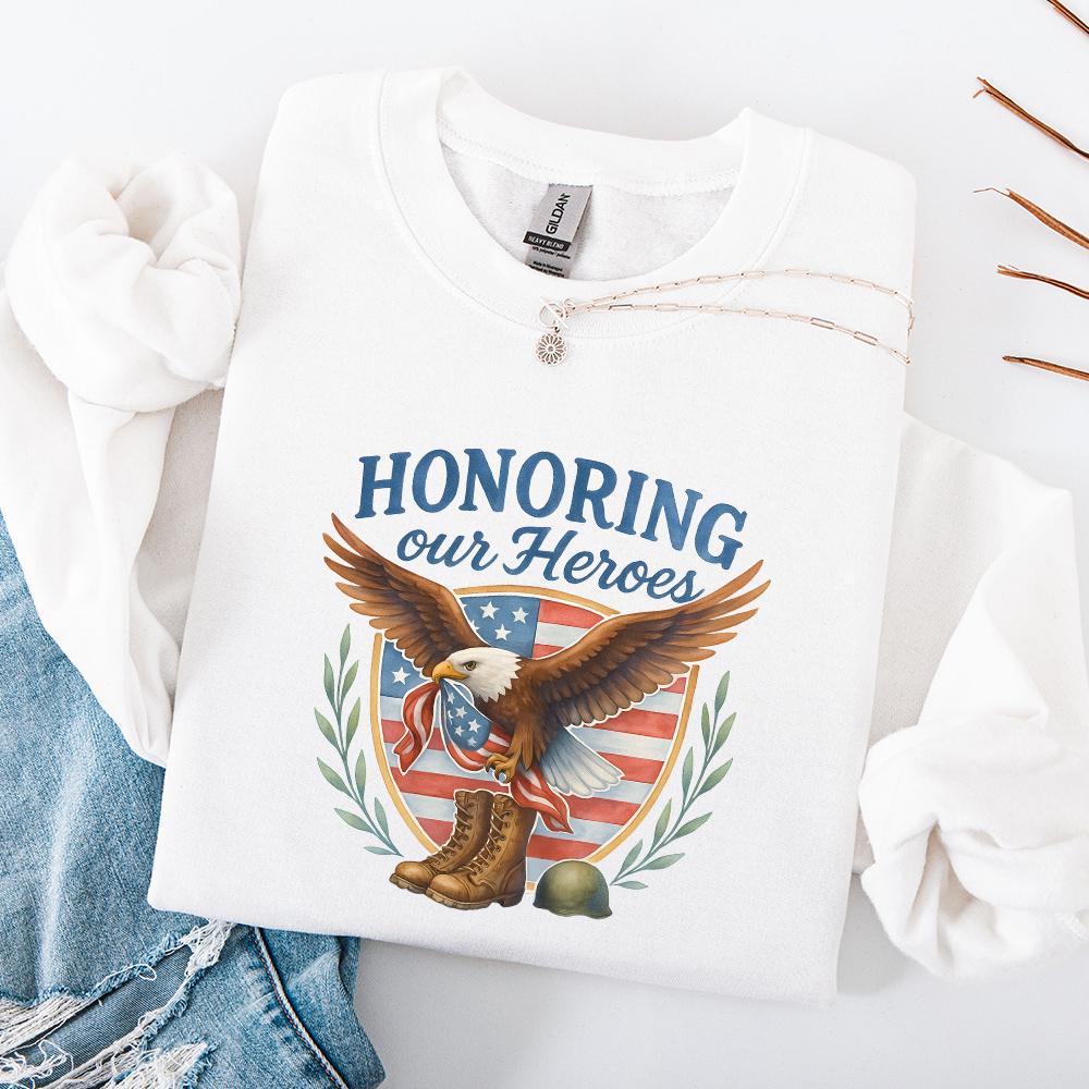 Honoring Our Heroes, Veterans png - 300 DPI Design for T-Shirt