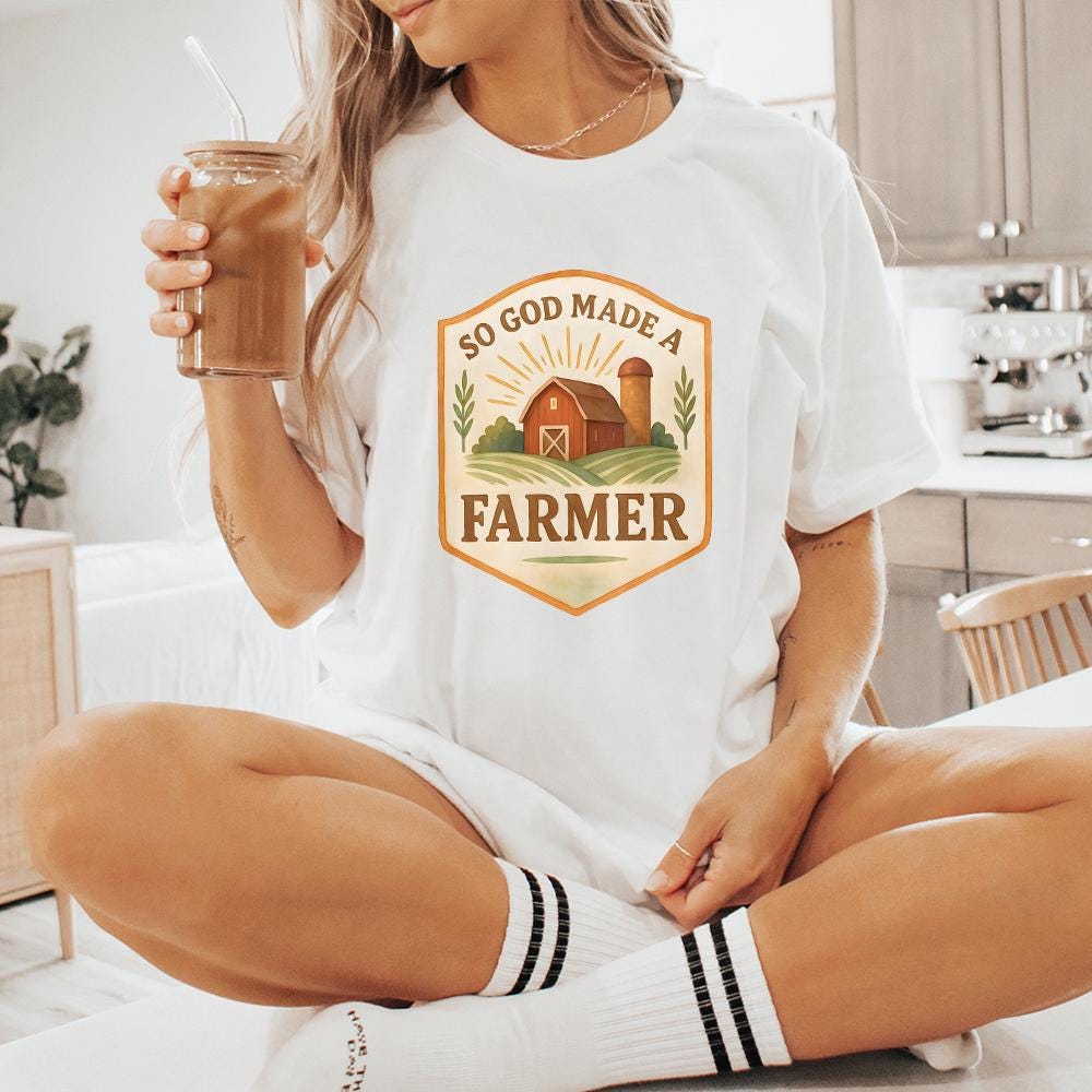 Farm PNG, Boho Floral DTF Shirts - 300 DPI Design for T-Shirt