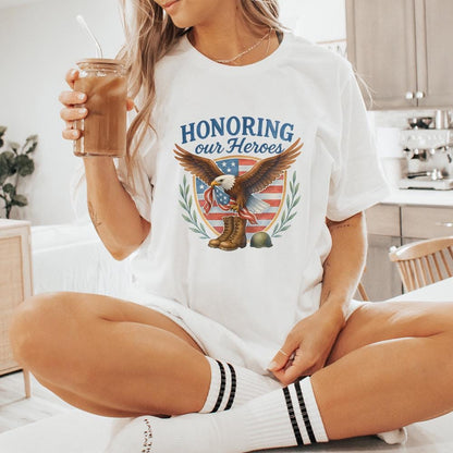 Honoring Our Heroes, Veterans png - 300 DPI Design for T-Shirt