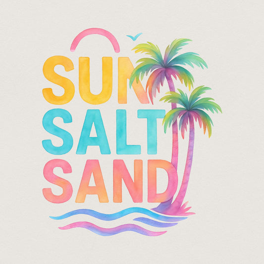 Retro Summer Sun Sublimation Design, Summer Vibes Png - 300 DPI Design