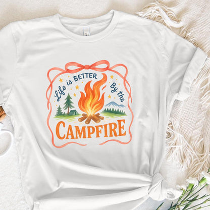 Life Is Better By The Campfire Png, Sublimation Design - 300 DPI Design